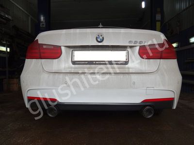 Установка спортивной выхлопной системы BMW 3 F30